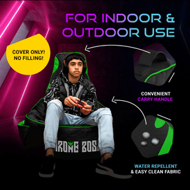 Gaming bean bag chair with strong waterproof fabric